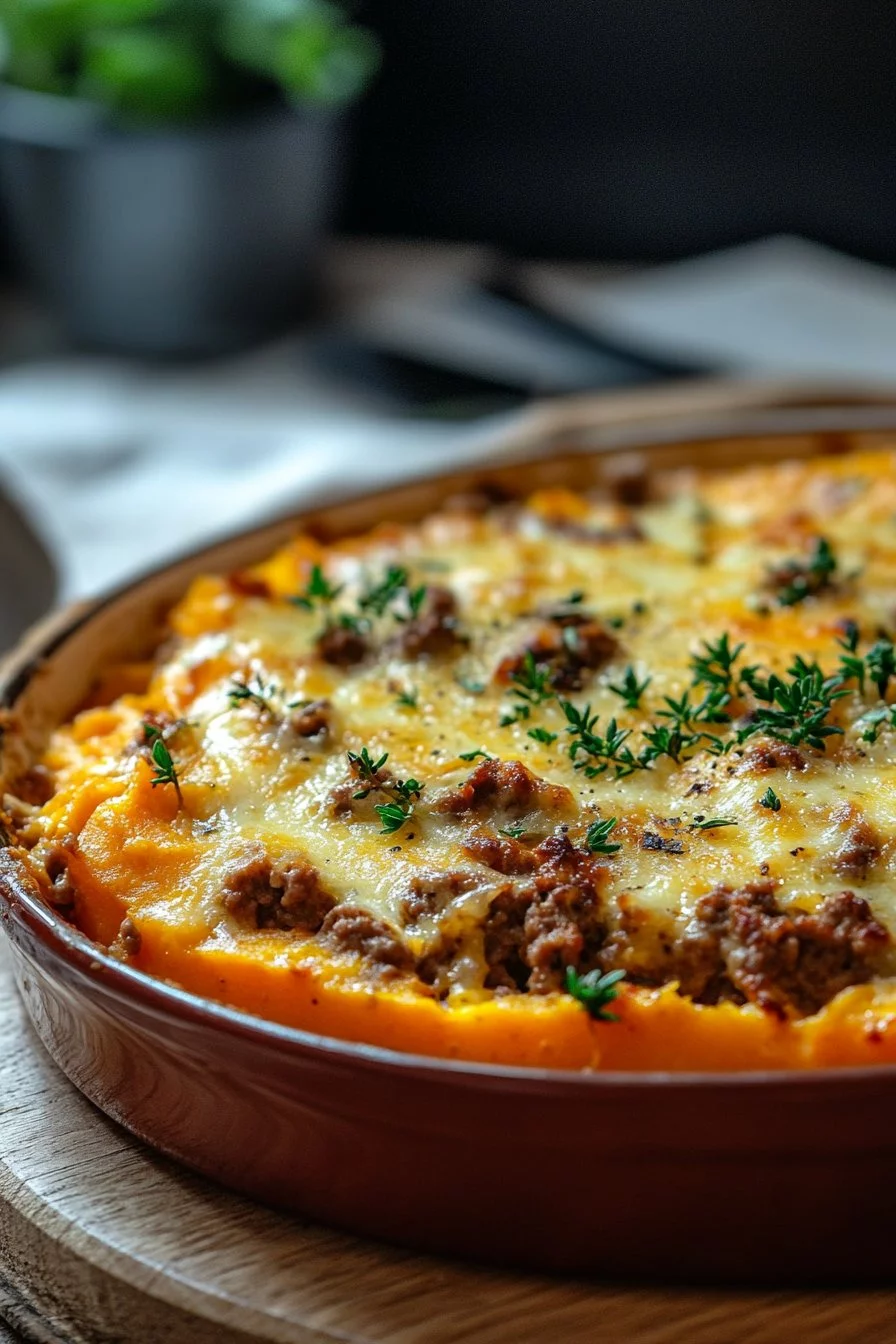 Gratin de Haché et Patate Douce