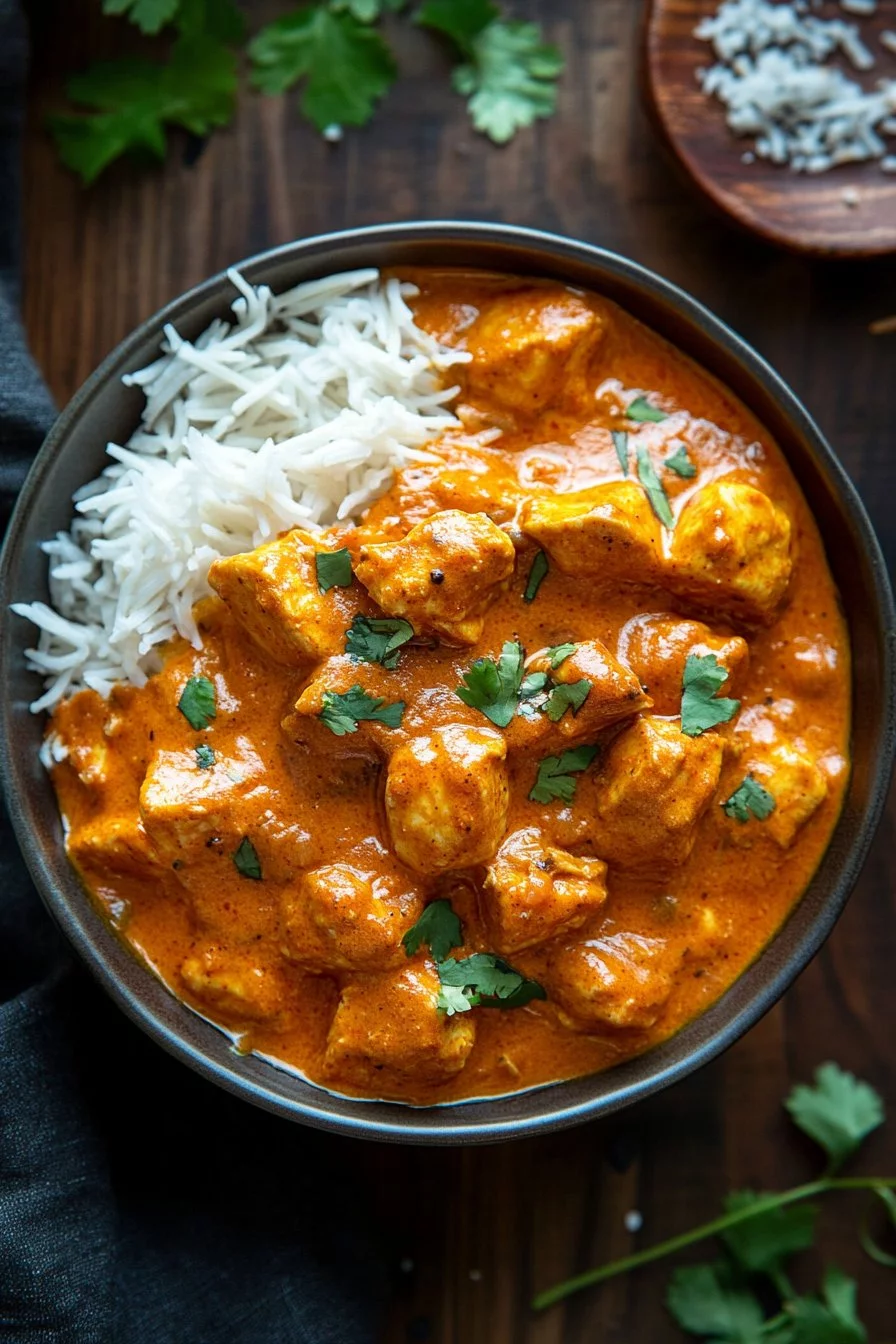 Meilleure recette de poulet Tikka Masala que celle à emporter