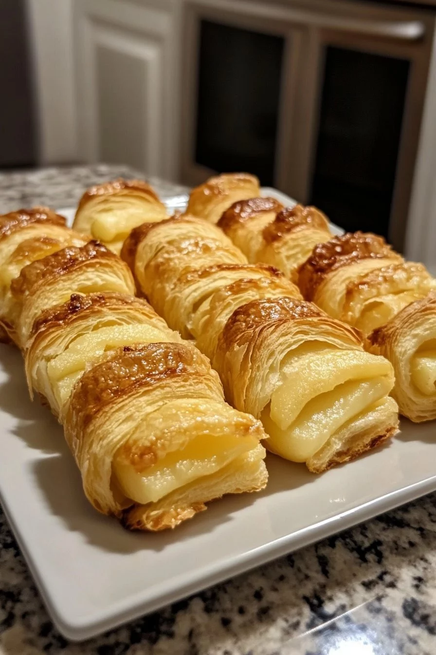 Roulés Feuilletés aux Pommes en 10 Minutes
