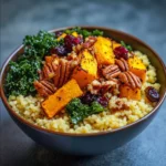 Bol de couscous à la courge butternut