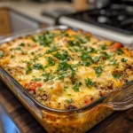 Casserole de Quinoa aux Légumes et Fromage