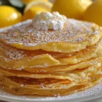 Crêpes aux pommes rapides et moelleuses