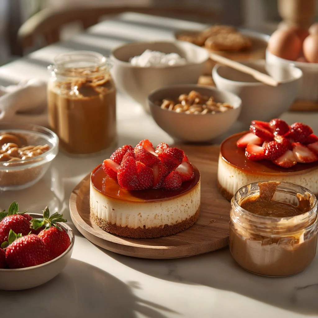Dessert crémeux Biscoff avec caramel et biscuits, idéal pour les gourmands
