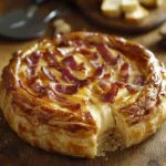 Feuilleté au Camembert et Lardons