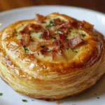 Feuilleté au Camembert et Lardons