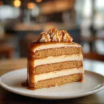 Gâteau au caramel crémeux