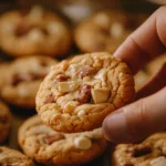 Gâteaux aux spéculoos et chocolat blanc