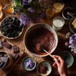 Gâteaux Mousse No-Bake au Chocolat et Mûres