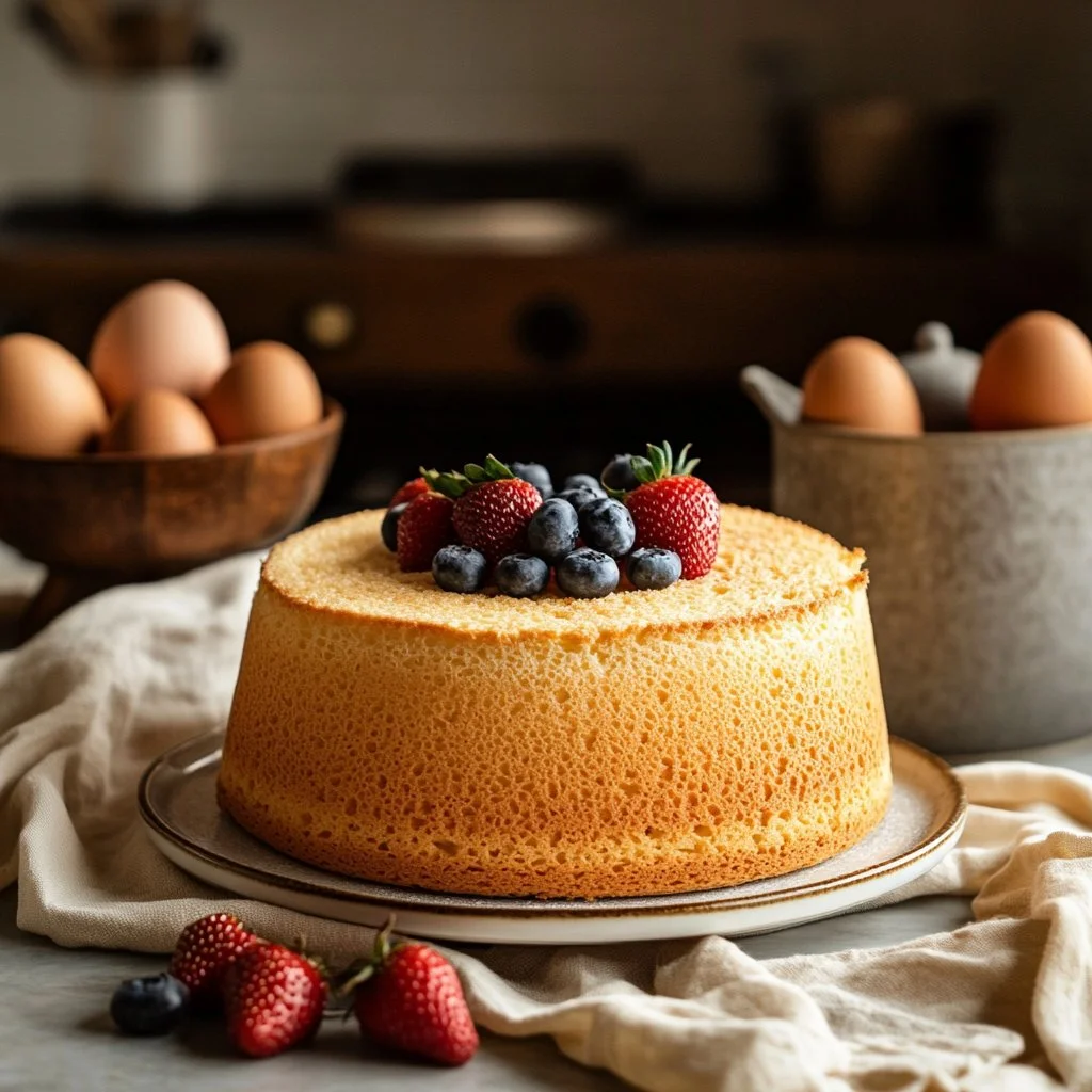 Biscuit Génoise léger et moelleux pour pâtisserie
