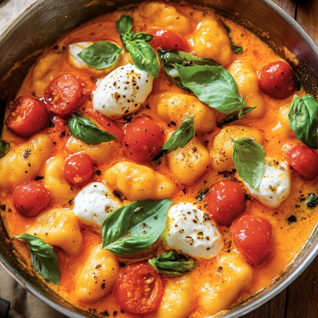 Gnocchis de la flemme, plat de pâtes moelleux et savoureux.