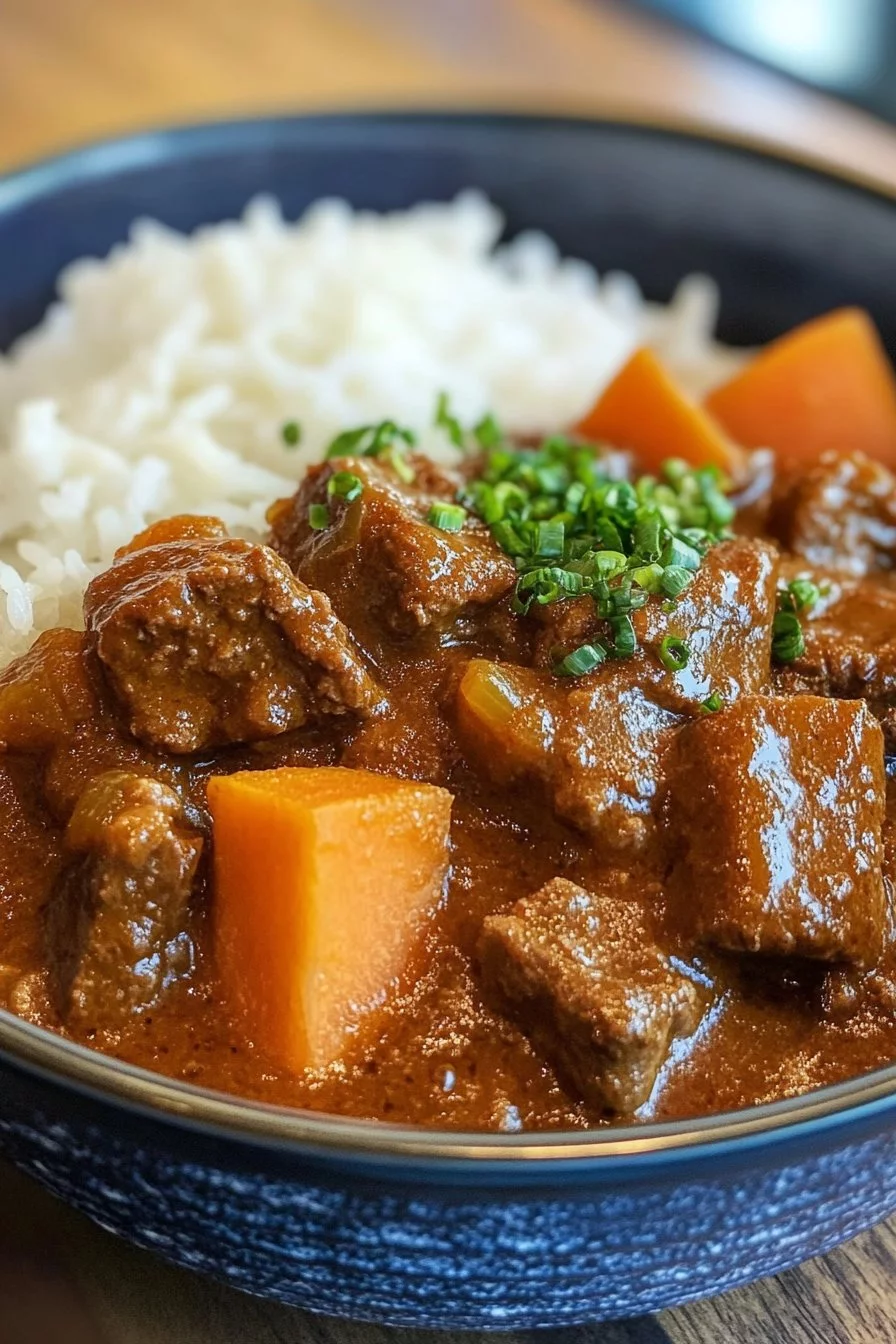 Recette de Curry Japonais au Bœuf