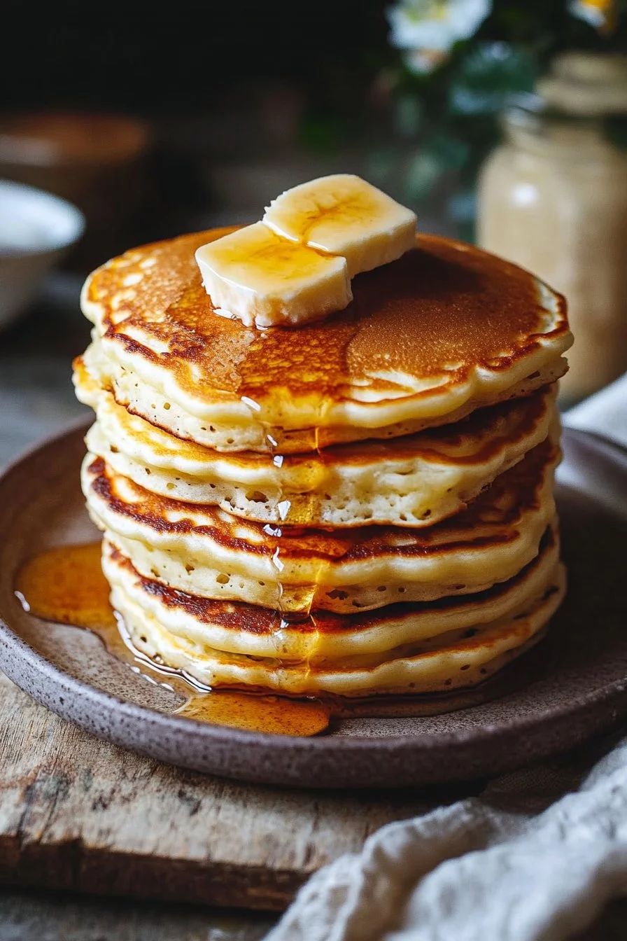 Pancakes légers et moelleux