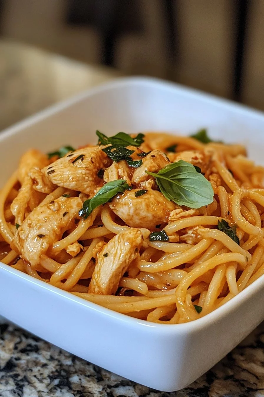 Poulet Pâtes Épouse-moi