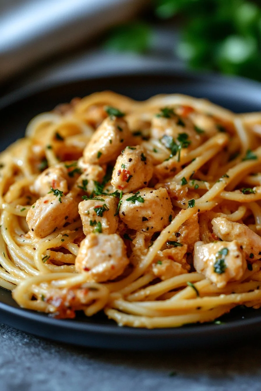 Pâtes au poulet Épouse-moi