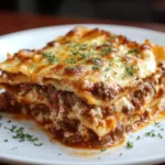 Lasagnes à la bolognaise