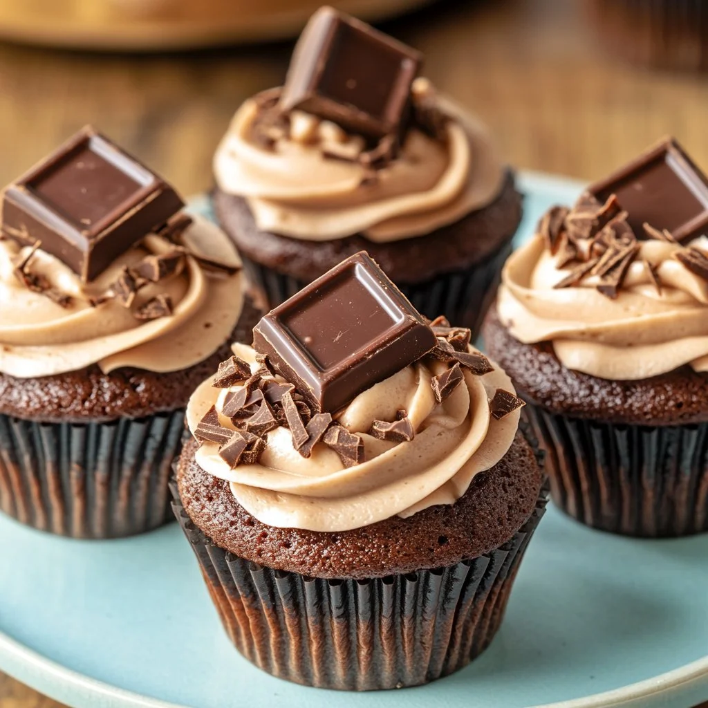 Mini cheesecakes au Kit Kat, garnis et crémeux, parfaits pour les gourmands.