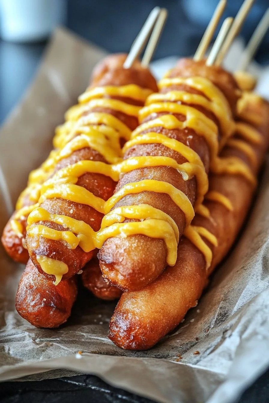 Corn dog in French is "Chien de maïs".