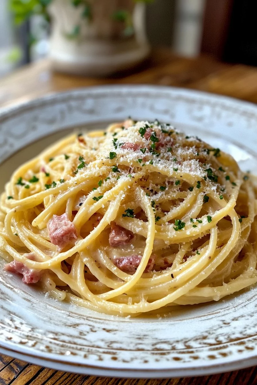 Pâtes Carbonara
