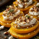 PATATE DOUCE RÔTIE AU CHÈVRE, MIEL ET NOIX DE PÉCAN 🍠🧀🍯 Facile et tellement bon 😍