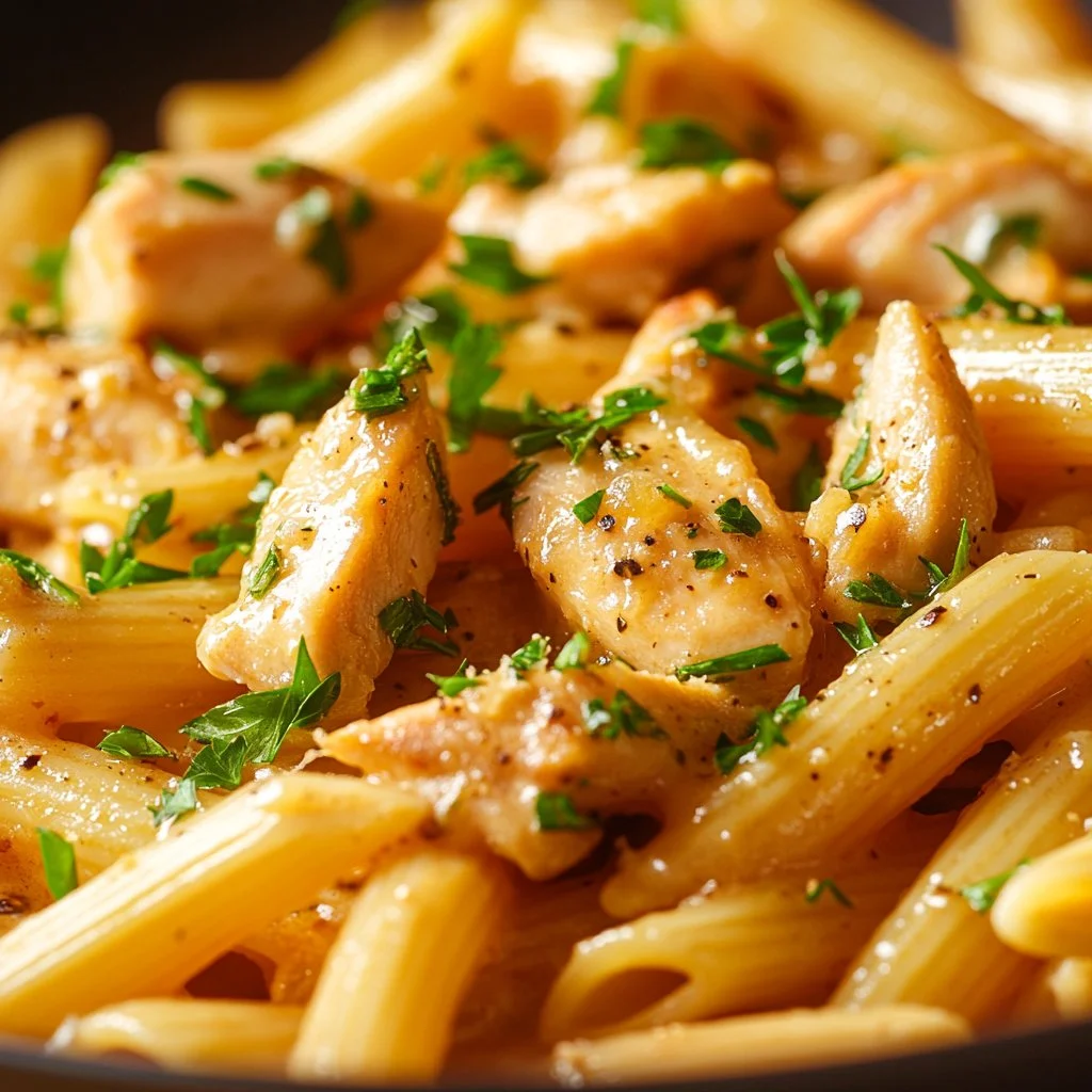 Recette de pâtes au poulet Épouse-moi avec des ingrédients frais et savoureux.