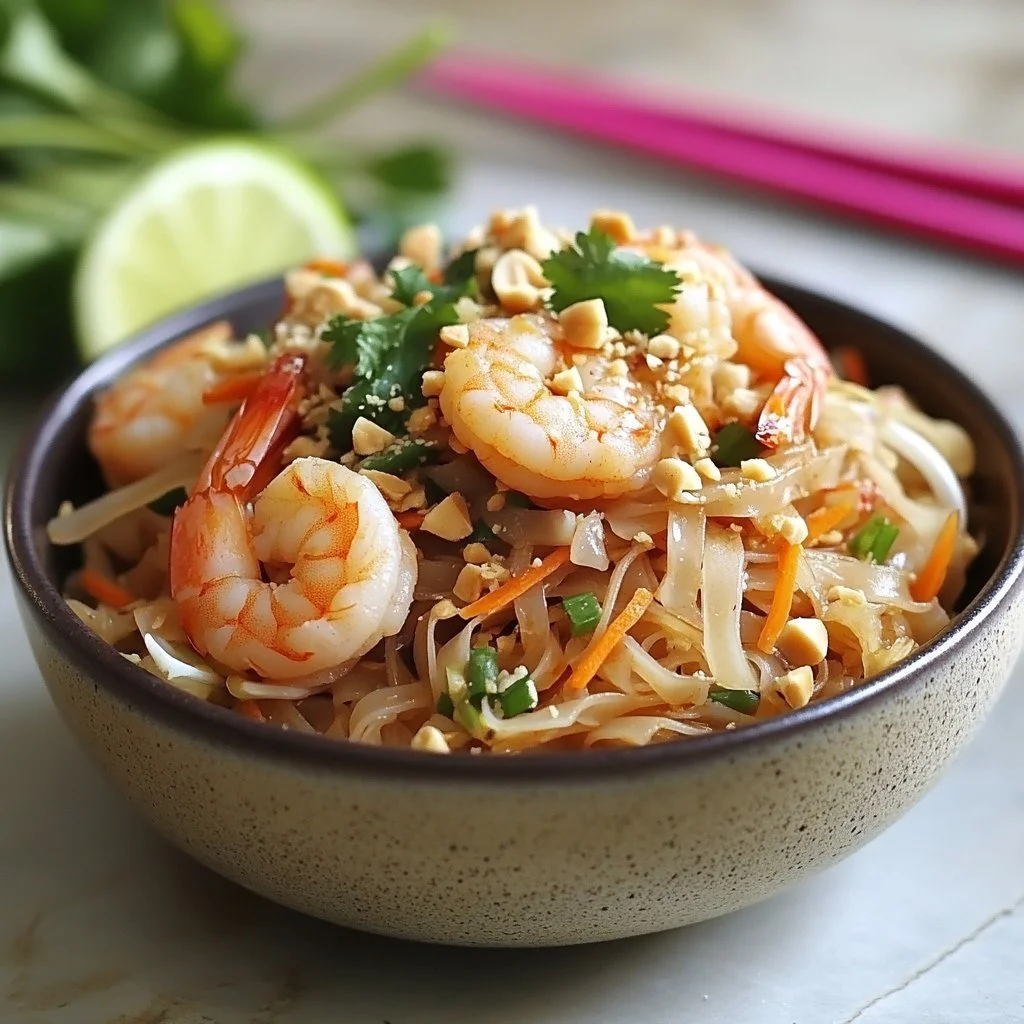 Plat de rue thaïlandais classique, rempli de saveurs et d'épices.