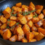 Poêlée de Patates Douces Sautées