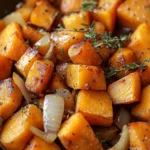 Poêlée de Patates Douces Sautées aux Oignons