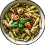 Poulet Pesto Pâtes