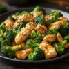Poulet Sauté au Brocoli, plat savoureux et facile à préparer