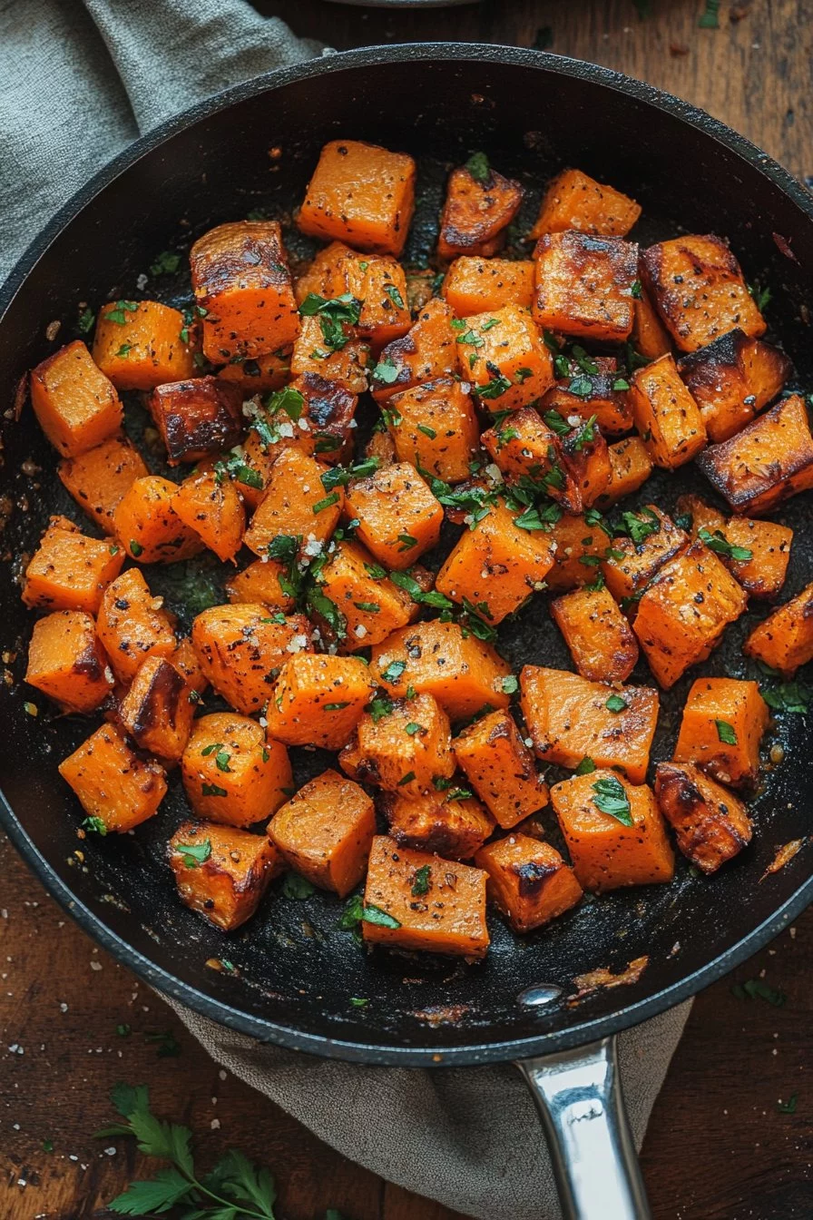 Poêlée de Patates Douces Sautées