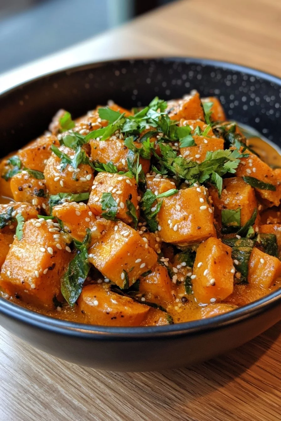 Curry de patates douces