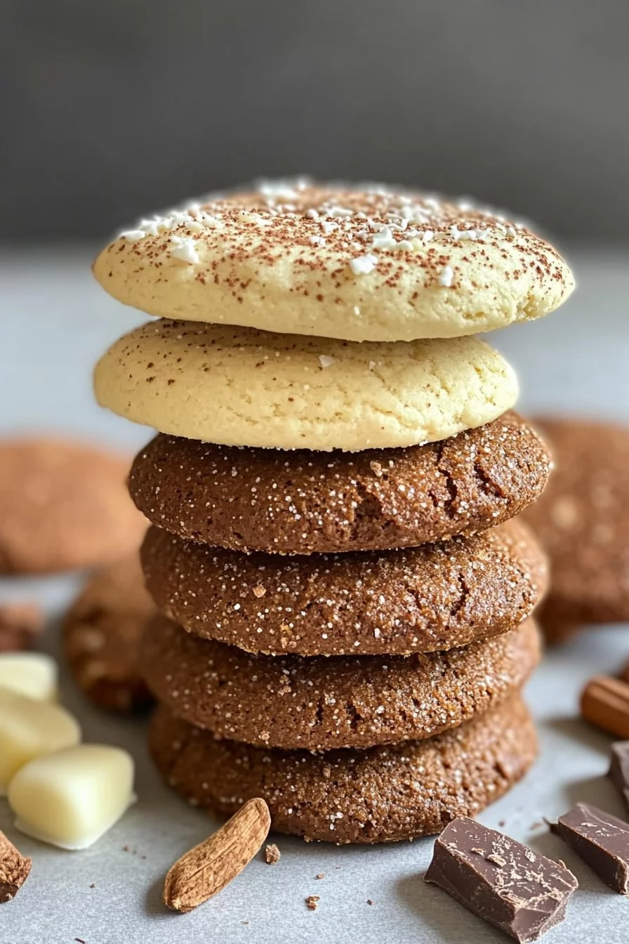 Biscuit au spéculoos et chocolat blanc