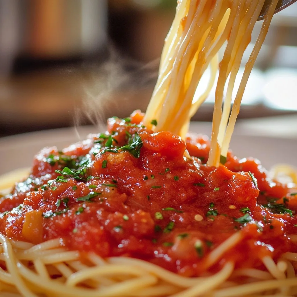 Recette savoureuse de sauce marinara maison avec tomates et épices