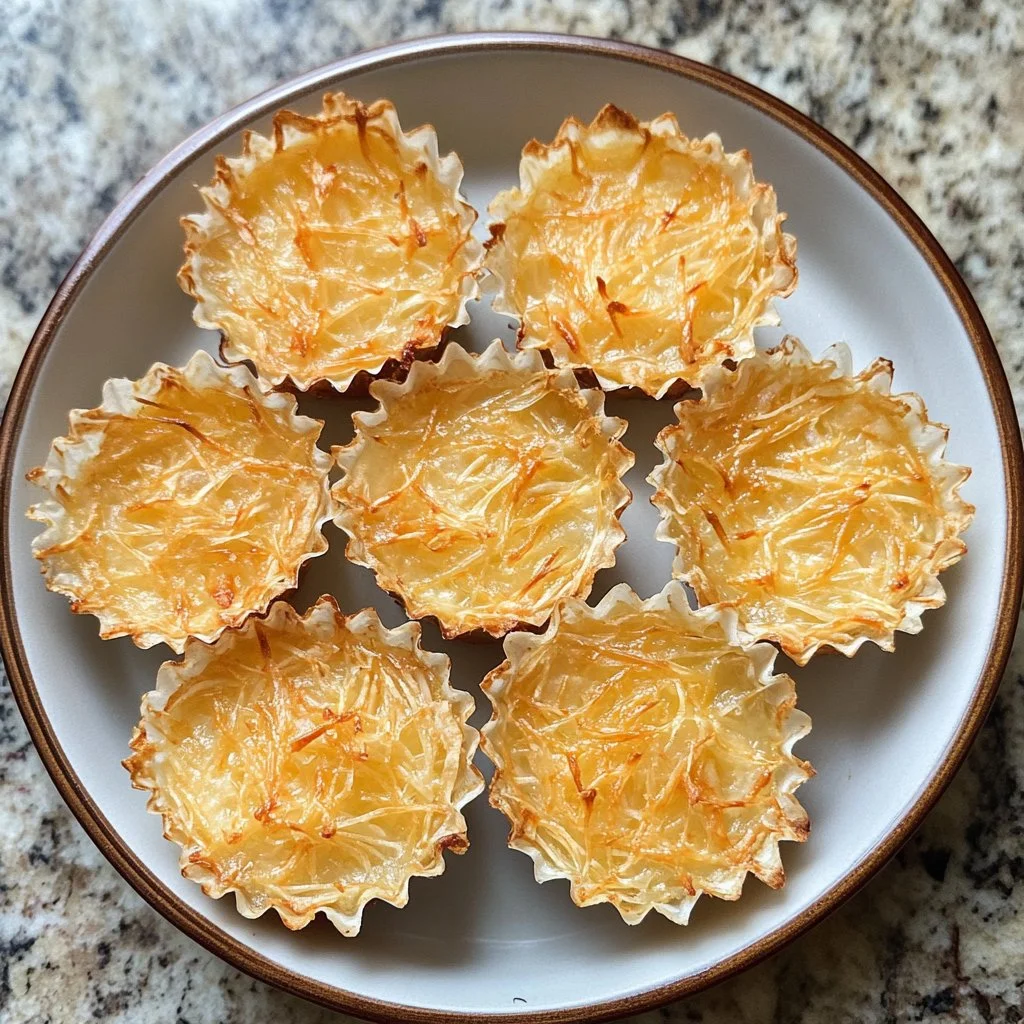 Tarte sans gluten à la feuille de riz, légère et savoureuse