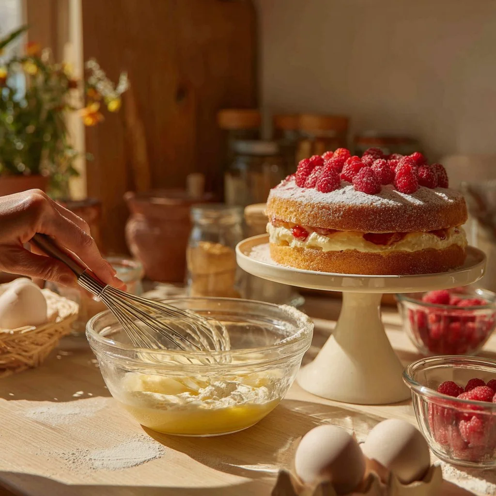 Tarte Paradis aux Framboises, dessert frais et fruité