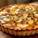 Tarte Paysanne Lard Pommes Oignons
