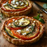Tarte Tomate Courgette Feta