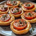 Tartelette au Chorizo, Tomate et Chèvre