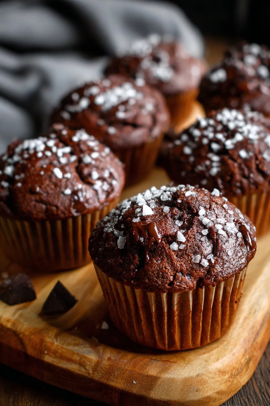 Muffins tout chocolat