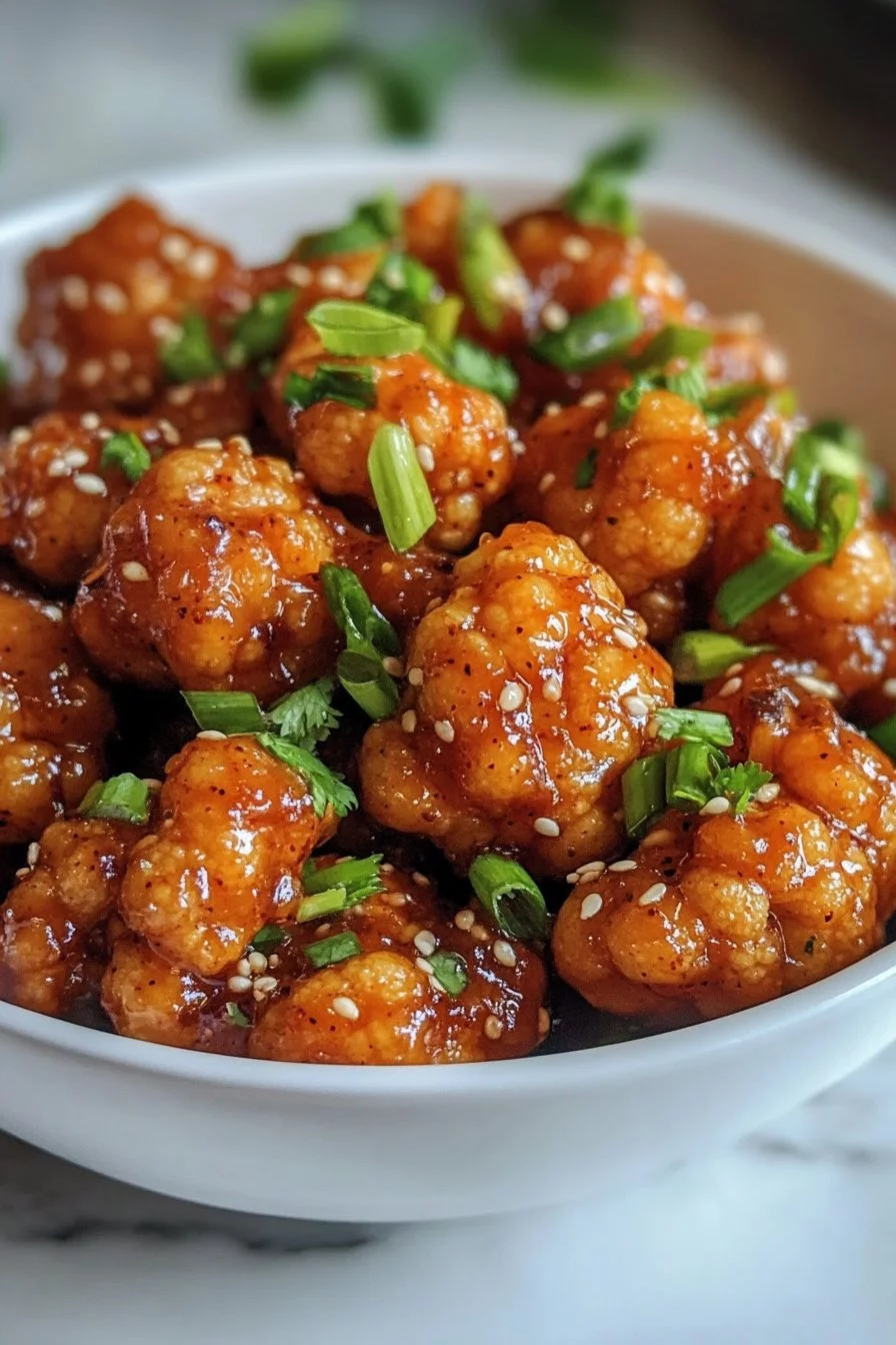 Prepare this Spicy Honey Garlic Cauliflower Easy and Delicious