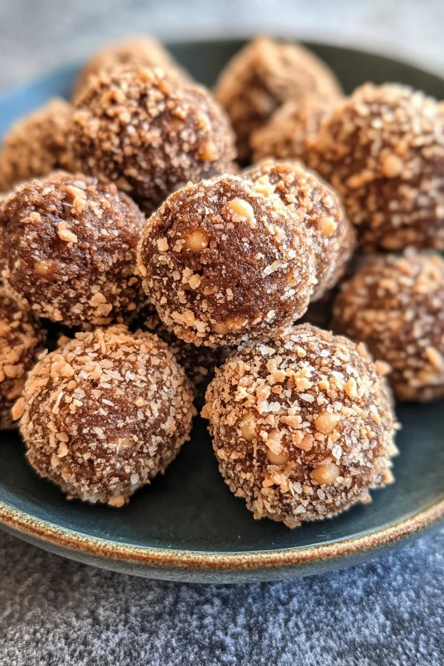 Truffes de pois chiches