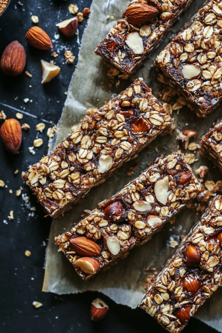 Barres de granola aux noisettes