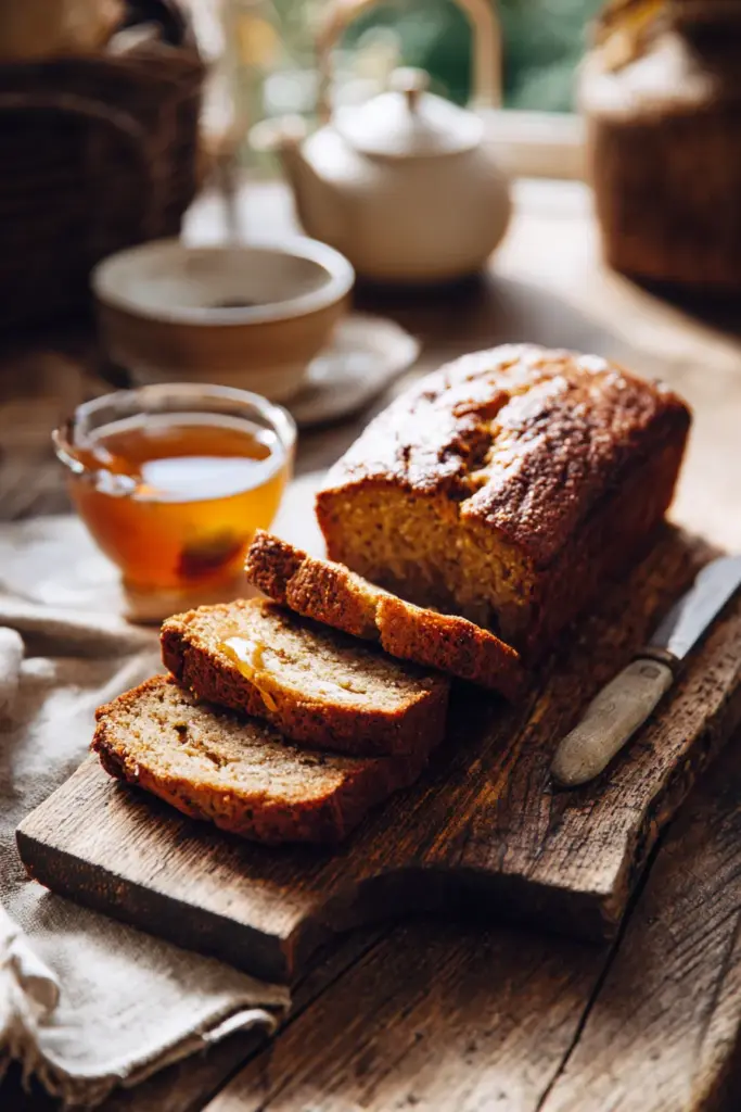 Gâteau aux pommes et au miel