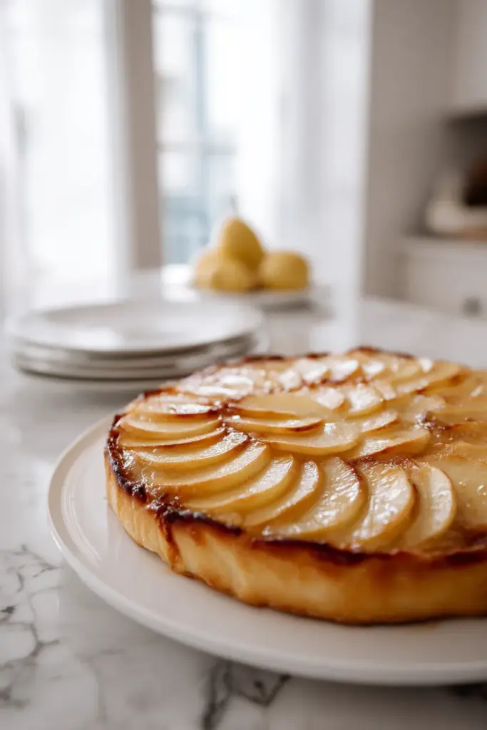 Tarte aux pommes fine