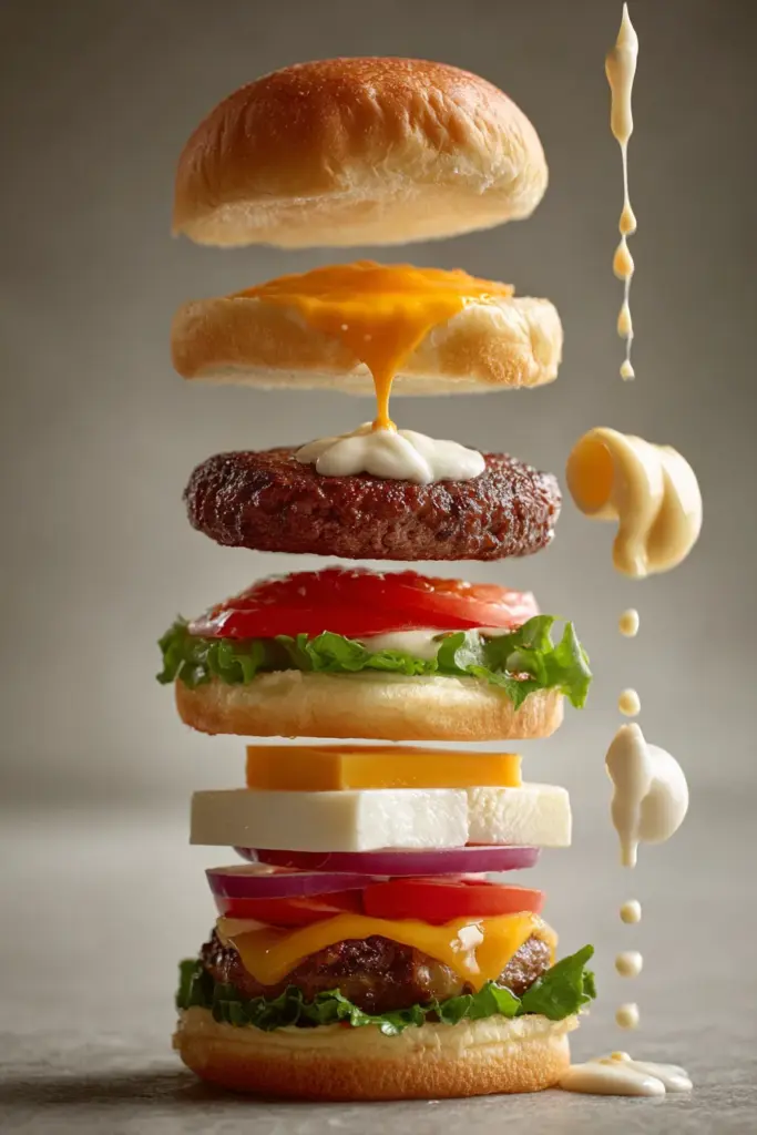 Assemblage du burger