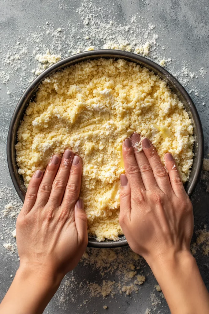 Base biscuitée de cheesecake