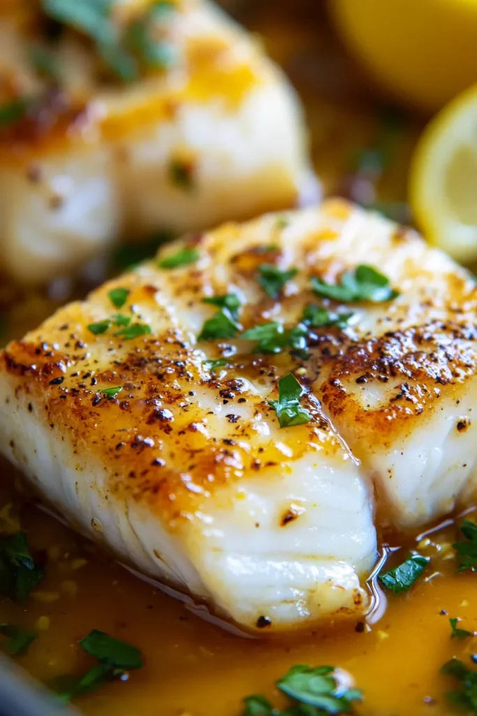 Cabriole au beurre citronné