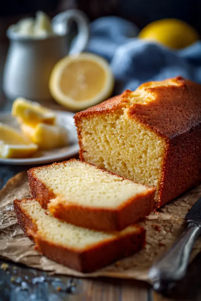 Gâteaux d'Anniversaire et de Fête : L'Art de Créer des Souvenirs Sucrés 23 Cake au Citron Type Quatre-Quarts
