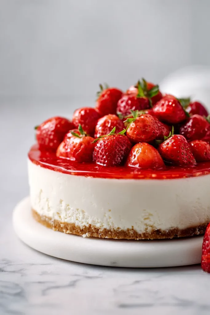 Cheesecake fraise