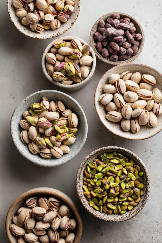 Les Desserts à la Pistache : Saveurs Délicates et Créations Gourmandes 6 Choisir des pistaches de qualité